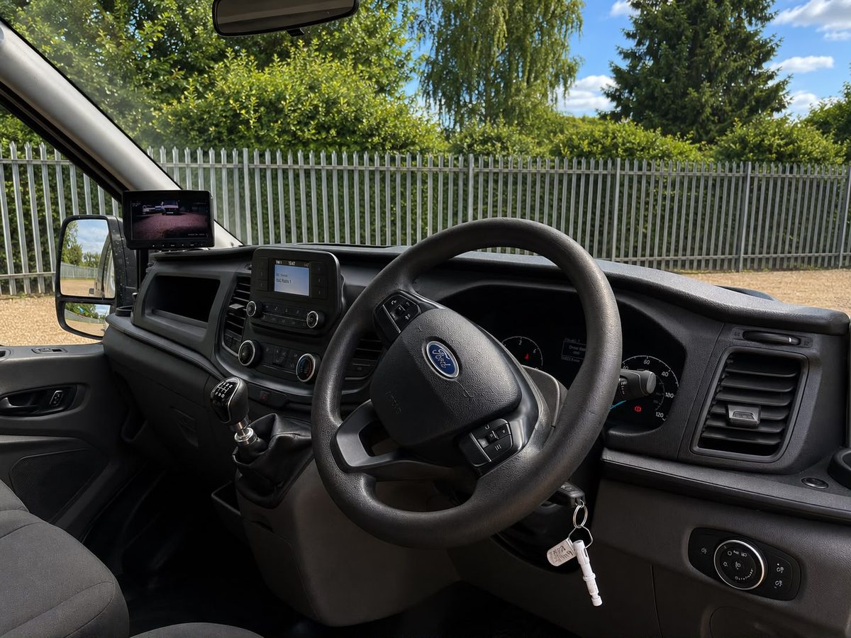 Tipper cab interior